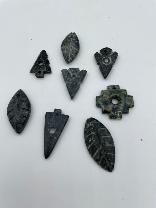 Pendentifs serpentine Pérou