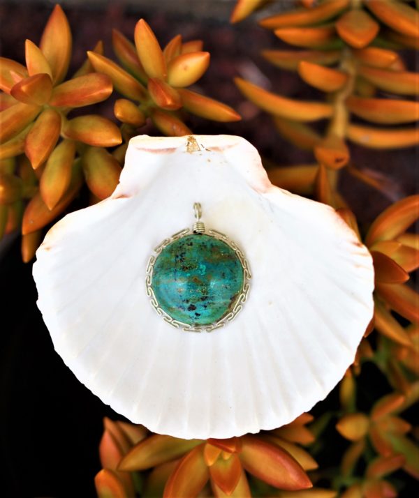 Pendentif Turquoise