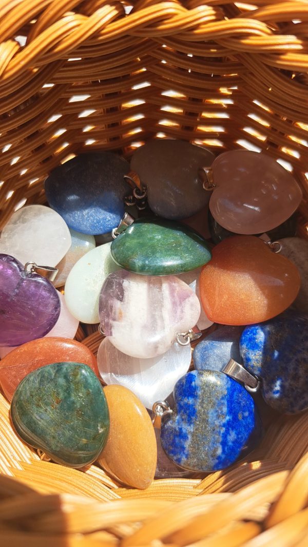 Pendentifs cœurs divers