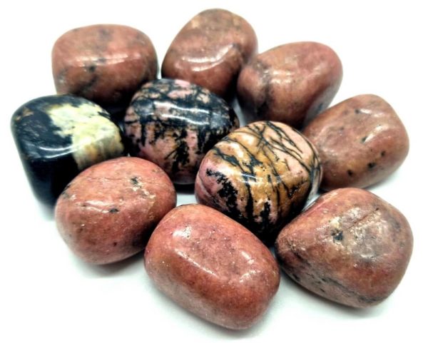 Rhodonite AB roulées