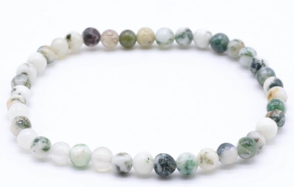 Bracelet Agate Arbre (6mm)