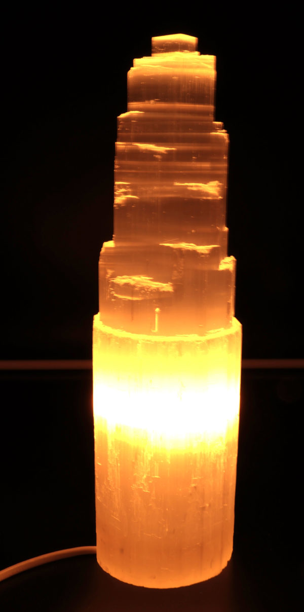 Lampe sélénite montagne