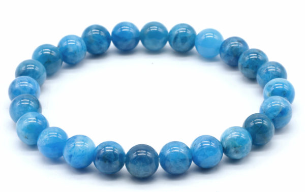 Bracelet Apatite Bleue (10mm)