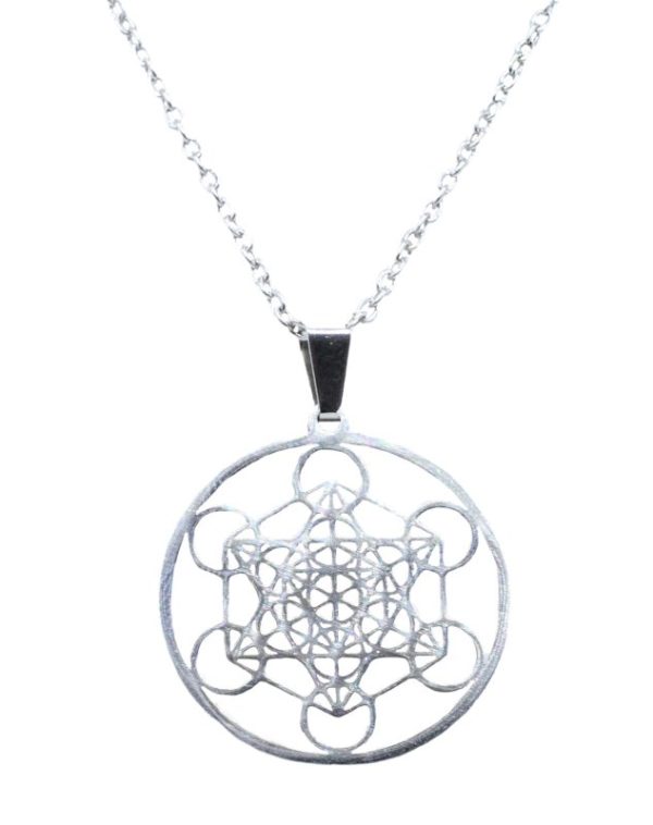 Collier métatron acier inoxydable