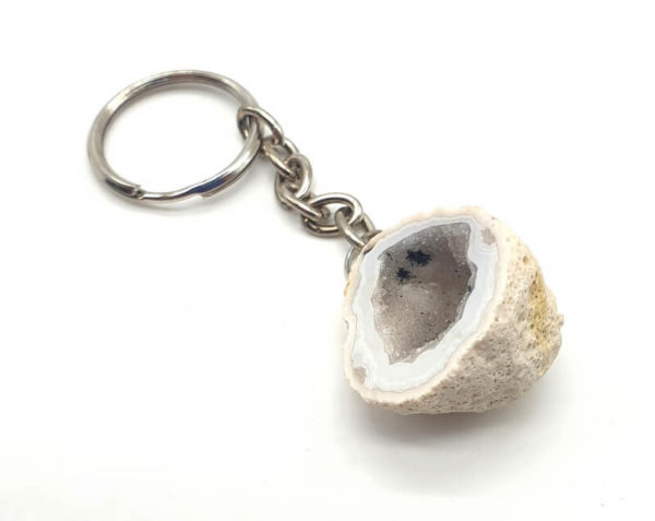 Porte-Clés Géode Agate brute