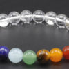 Bracelet CDR et 7 chakras (8mm)