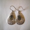 Boucles d'oreilles Argent baroques Labradorite