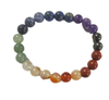 Bracelet 8mm 7 chakras AA